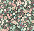 Sample - Flora Ditsy Wallpaper - Midnight
