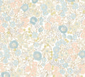 Sample - Flora Ditsy Wallpaper - Silver