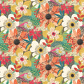 Sample - Floral Riot Wallpaper - Ohpopsi - Olive