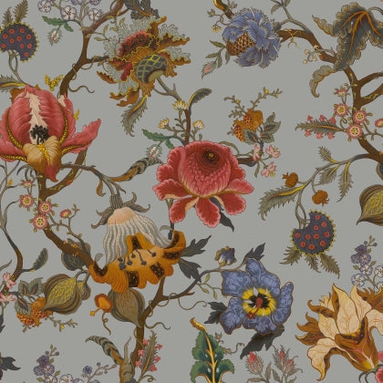Sample - House of Hackney Artemis Hybrid Mural Wallpaper - Dove Grey