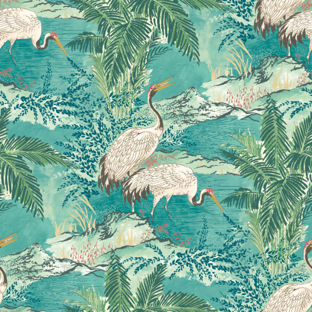 Sample - Kansho Wallpaper - Ohpopsi - Lagoon