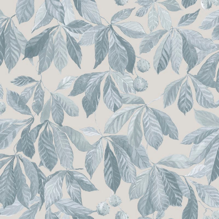 Sample - Kersti Wallpaper - Soft Blue