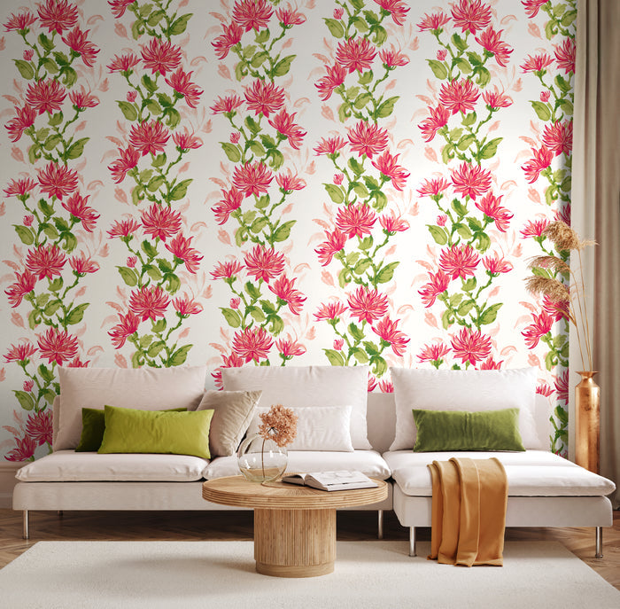 Sample - Kiku Wallpaper - Ohpopsi - Cerise