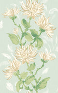 Sample - Kiku Wallpaper - Ohpopsi - Seafoam