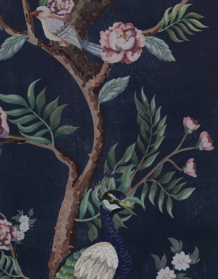 Sample - Kubla Khan Hybrid Mural Wallpaper - Night