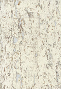 Sample - Lasmin Cork Metallic Wallpaper - Cream/Gold