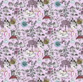 Sample - Little Love Wallpaper - Pink