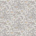 Sample - Mediterranea - Cityscape Wallpaper - Parchment & Gilver