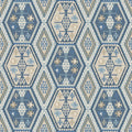 Sample - Mulberry Home Buckland Wallpaper - Blue