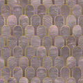 Sample - Nizwa Wallpaper - Amethyst Black Gold