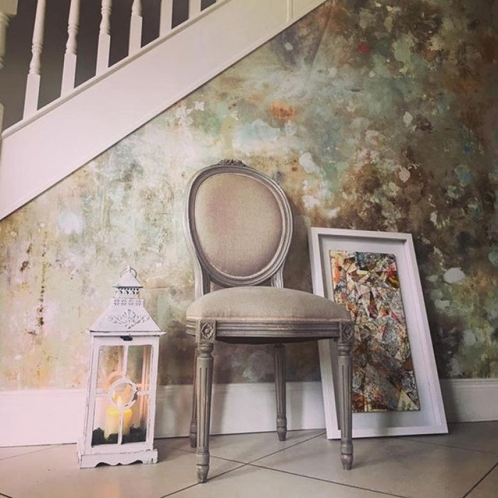 Sample - Oh La La Hybrid Wallpaper Mural - Sand