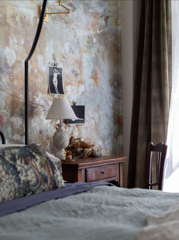 Sample - Oh La La Hybrid Wallpaper Mural - Sand