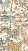 Sample - Oka Wallpaper - Perfect Almond