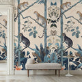 Sample - Panthera Mural Hybrid Wallpaper - Peach