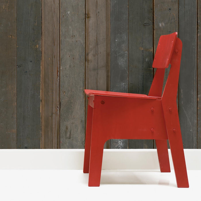 Sample - Piet Hein Eek 'Scrapwood Series' Wallpaper - Brown
