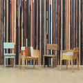 Sample - Piet Hein Eek 'Scrapwood Series' Wallpaper - Coloured Sides Scrapwood - PHE-15