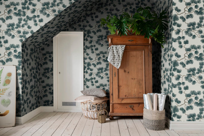 Sample - Pine Wallpaper - Green