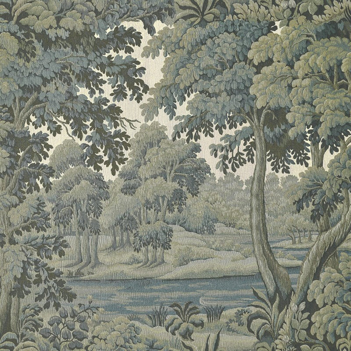 Sample - Plantasia Hybrid Mural Wallpaper - House of Hackney - Sage