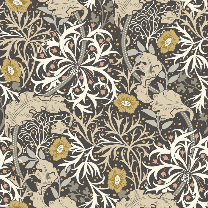 Sample - Seaweed Garden Wallpaper - Ohpopsi - Slate