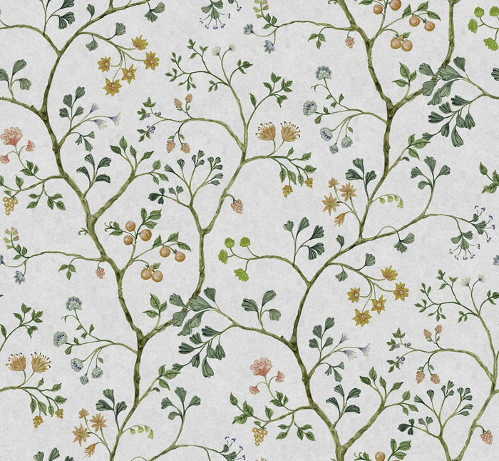 Sample - Song Tree - Pearl - Custom Sized Wallpaper Mural (per m2)