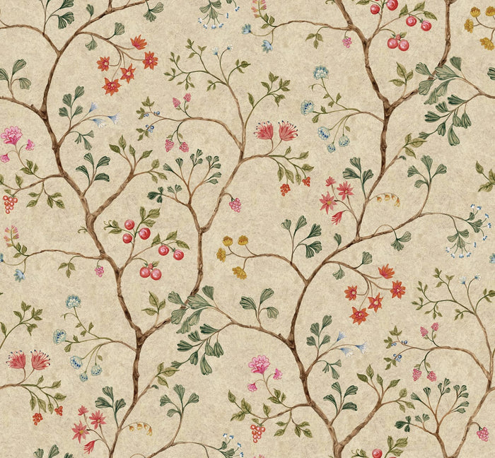 Sample - Song Tree - Sand - Custom Sized Wallpaper Mural (per m2)