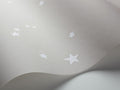Sample - Stars Wallpaper - Cole and Sons - Grey/White
