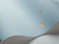 Sample - Stars Wallpaper - Cole and Sons - Powder Blue