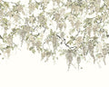 Sample - Trailing Wisteria - Hybrid Mural  - Linen