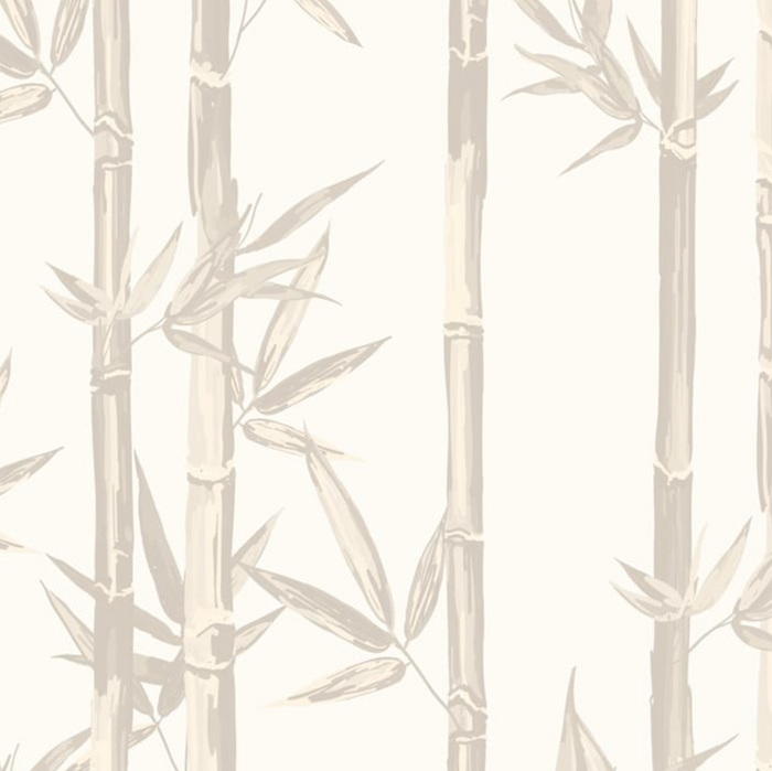 Sample - Waya Bamboo Wallpaper - White