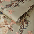 Sample - Zeus Hybrid Mural Wallpaper - House of Hackney - Eau De Nil