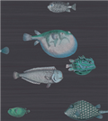 Sample – Acquario Fish Wallpaper – Ink