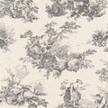 Scène d'été Wallpaper - Noir Fusain