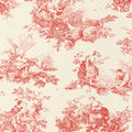 Scène d'été Wallpaper - Rouge Grenat