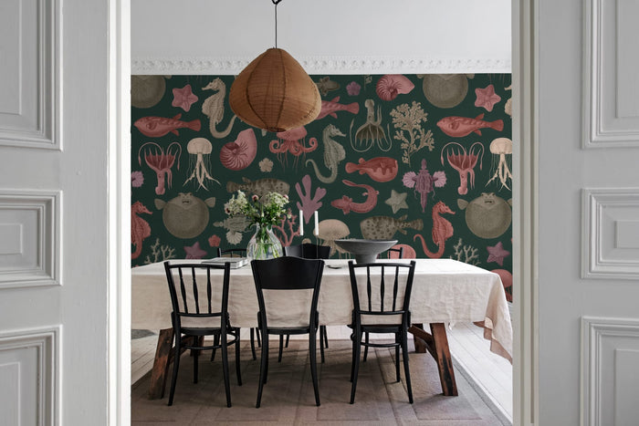 Sea Life - Ocean - Custom Sized Wallpaper Mural (per m2)