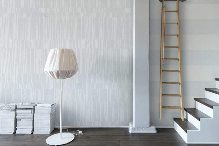 Sea Reflections Wallpaper Mural - Linen - Custom Sized Wallpaper Mural (per m2)