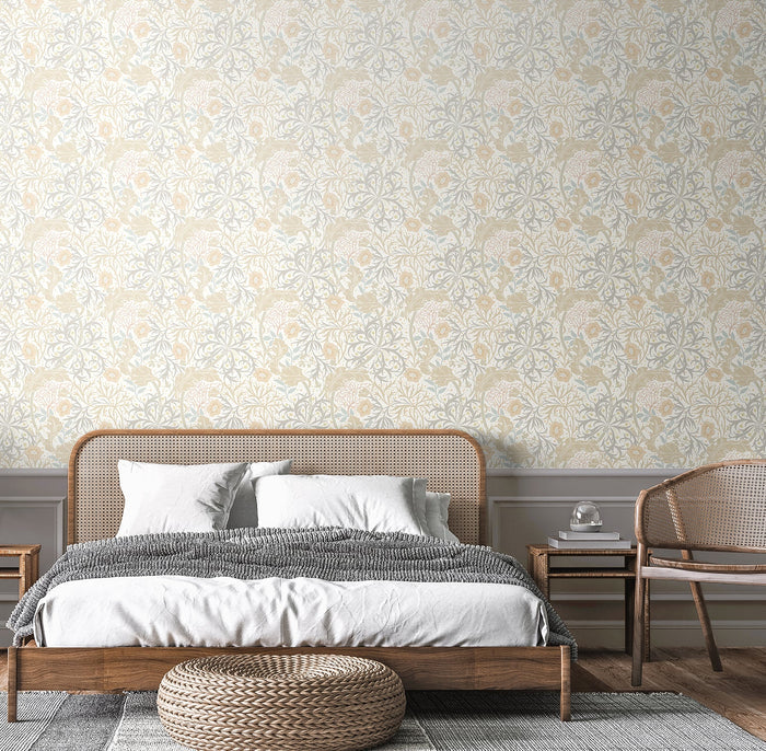 Seaweed Garden Wallpaper - Ohpopsi - Linen