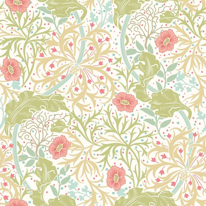 Seaweed Garden Wallpaper - Ohpopsi - Rose Pink