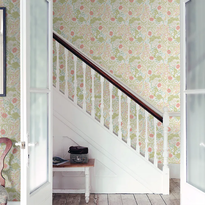 Seaweed Garden Wallpaper - Ohpopsi - Rose Pink