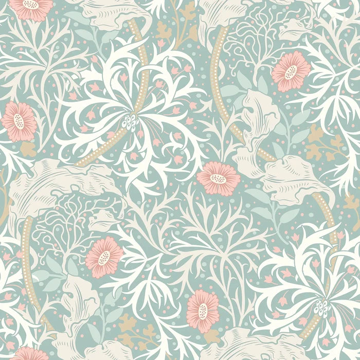 Seaweed Garden Wallpaper - Ohpopsi - Seafoam