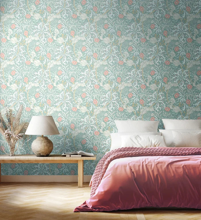 Seaweed Garden Wallpaper - Ohpopsi - Seafoam