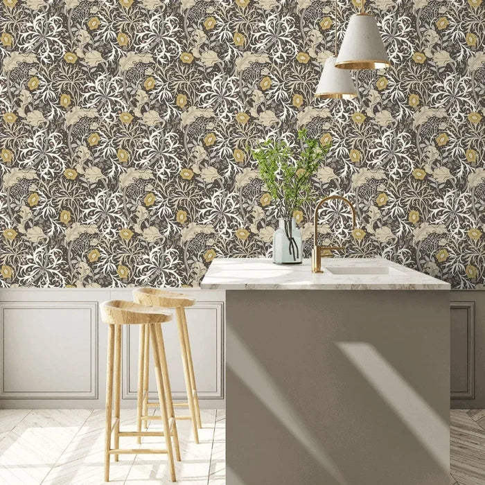 Seaweed Garden Wallpaper - Ohpopsi - Slate