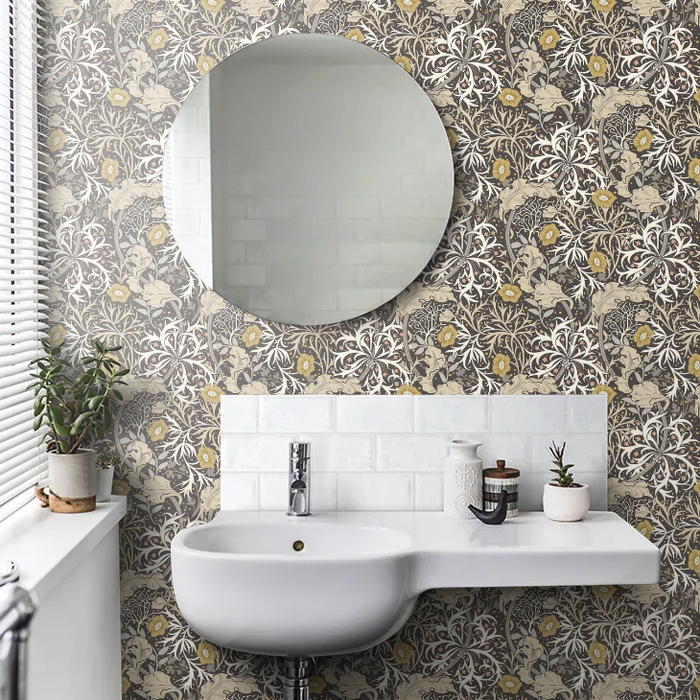 Seaweed Garden Wallpaper - Ohpopsi - Slate