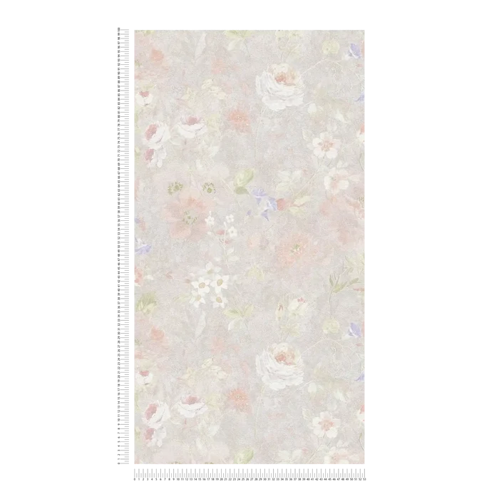 Secret Garden - Floral Wallpaper - Pink