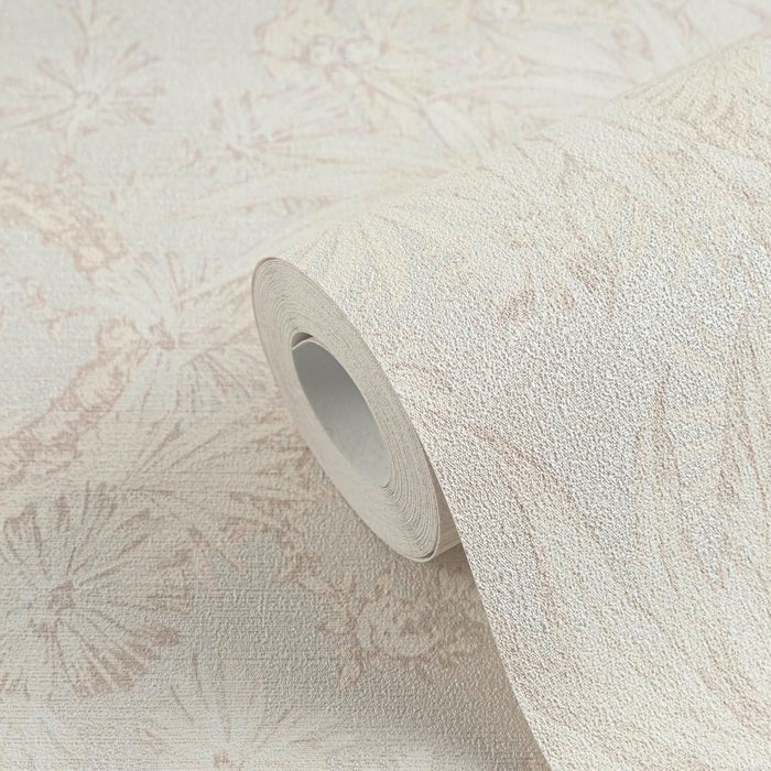 Sepia Memories -  Jungle Wallpaper - Cream
