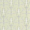 Seraphin Wallpaper - Vert Amande