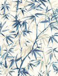 Shadow Bamboo Wallpaper - Sapphire