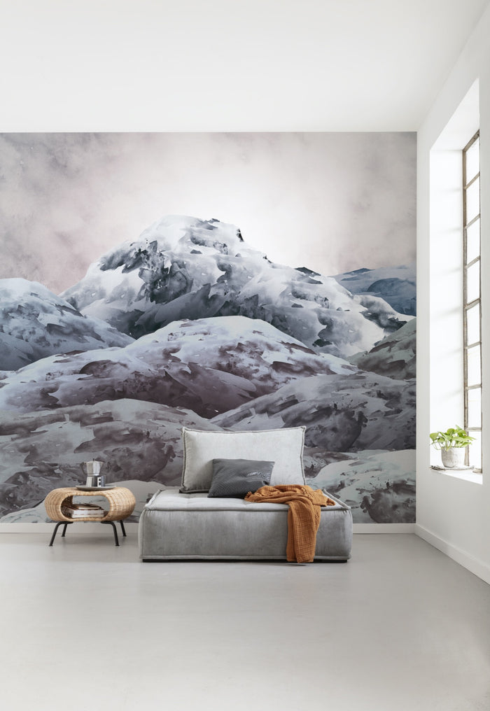 Shadow Mountain - Custom Sized Mural Wallpaper (per m2)