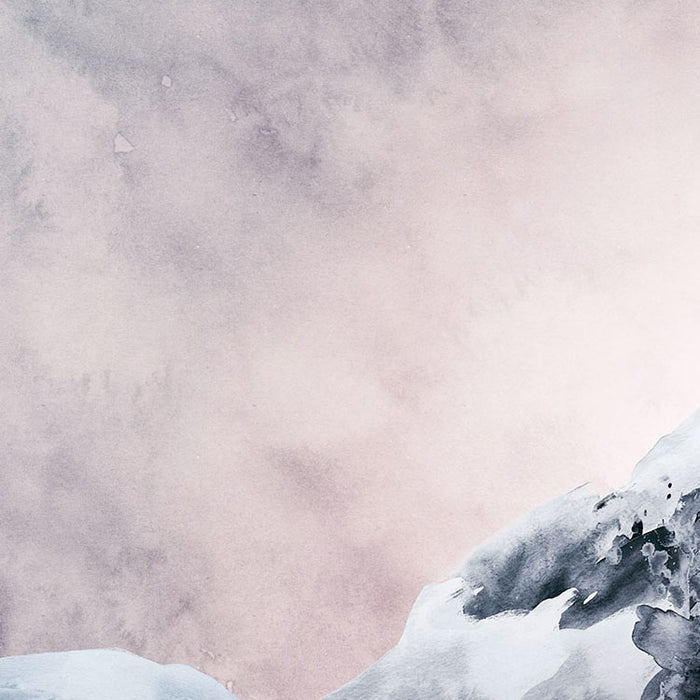 Shadow Mountain - Custom Sized Mural Wallpaper (per m2)