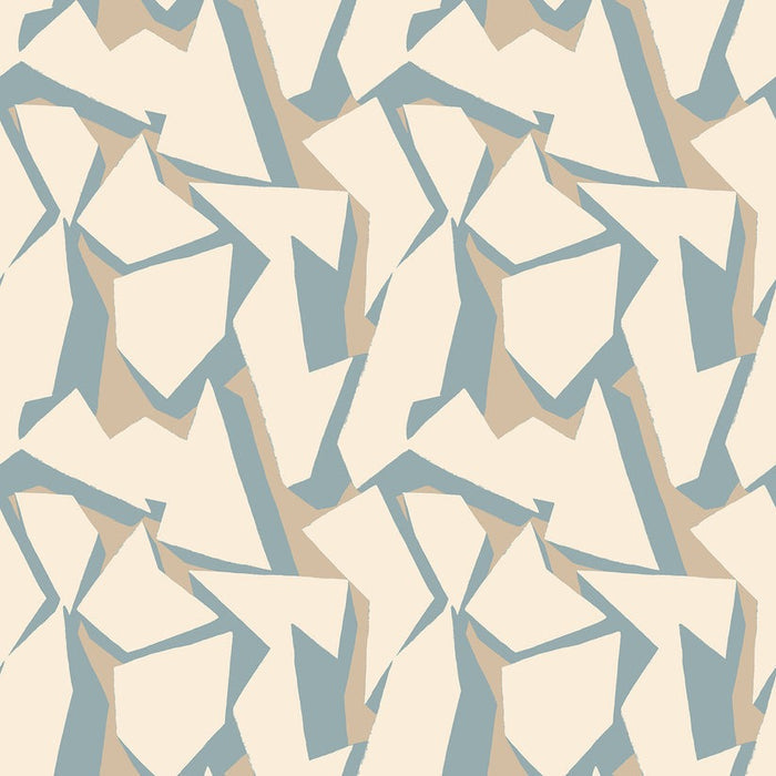 Shatter Wallpaper - Soft Petrol