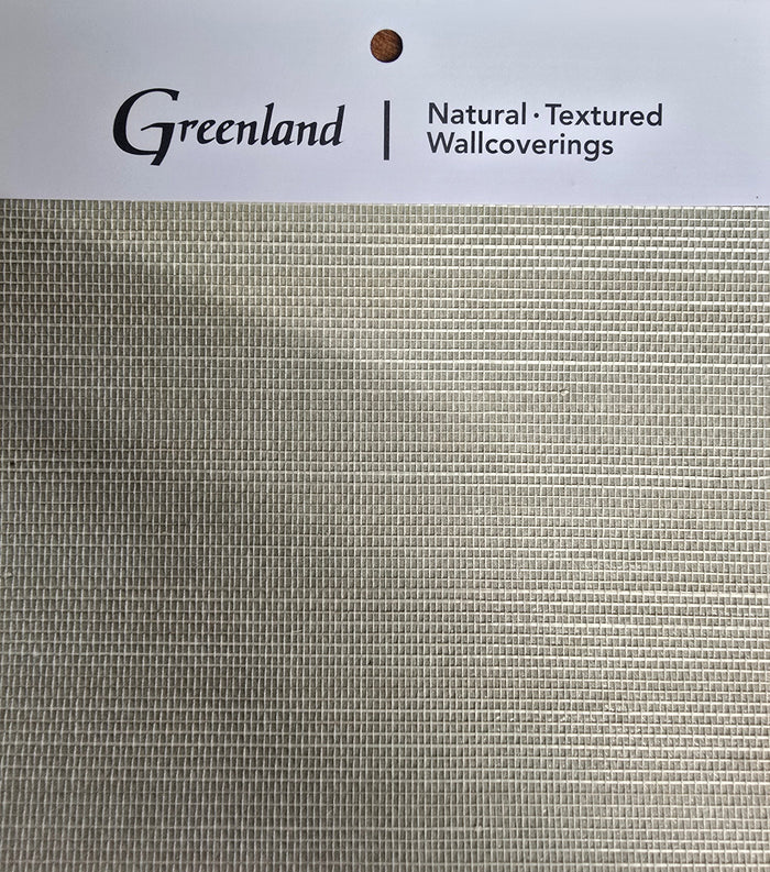 Shimmery Grasscloth Wallpaper - Golden Cream